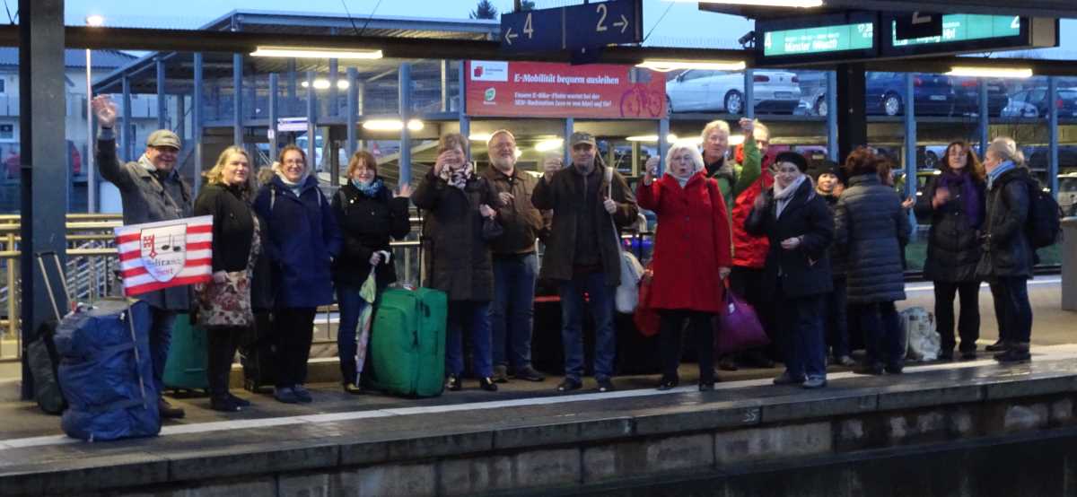 Firlitanz am Soester Bahnsteig Firlitanz am Soester Bahnsteig